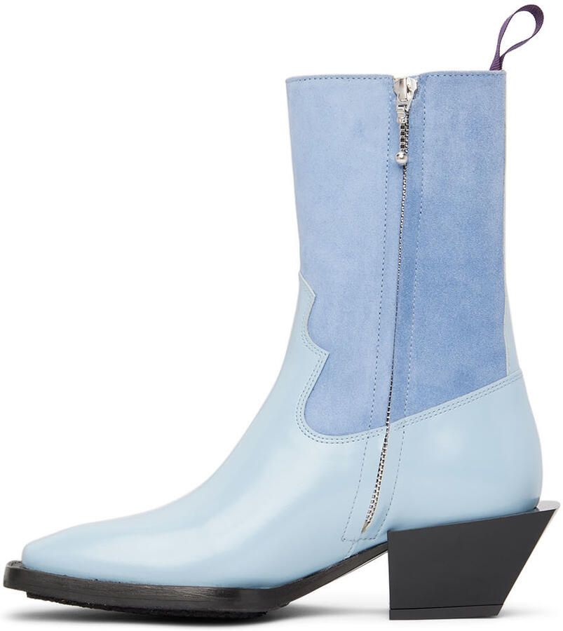 Eytys Blue Luciano Ankle Boots