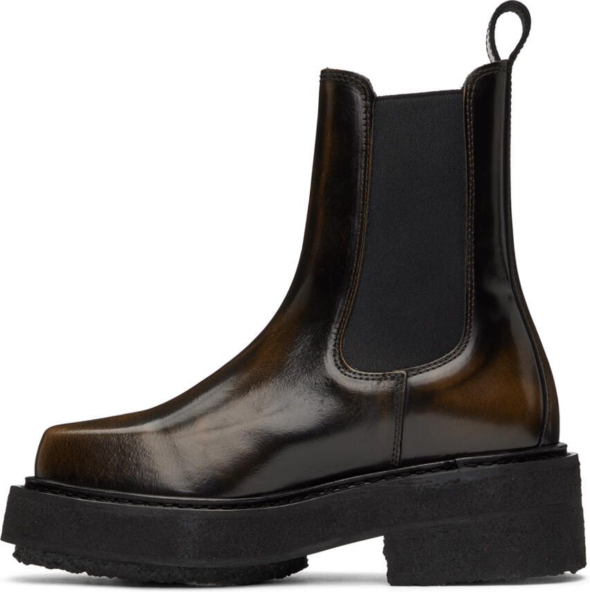 Eytys Brown Ortega II Chelsea Boots - Picture 2