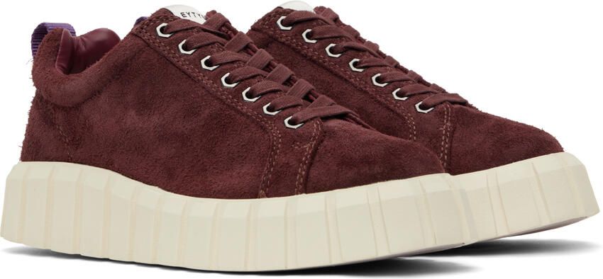 Eytys Burgundy Odessa Sneakers - Picture 2