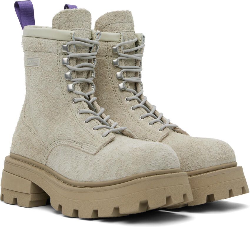 Eytys Gray Michigan Lace-Up Boots - Picture 3