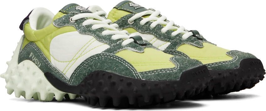 Eytys Green Fugu Sneakers - Picture 3