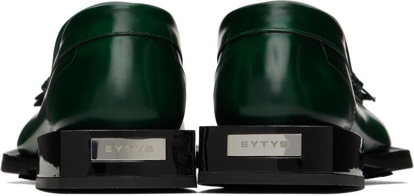 Eytys Green Rio Loafers - Picture 6