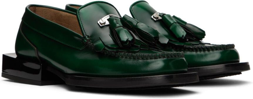 Eytys Green Rio Loafers