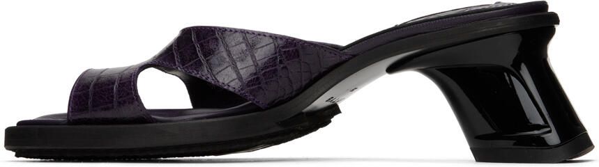 Eytys Purple Ava Heeled Sandals - Picture 4