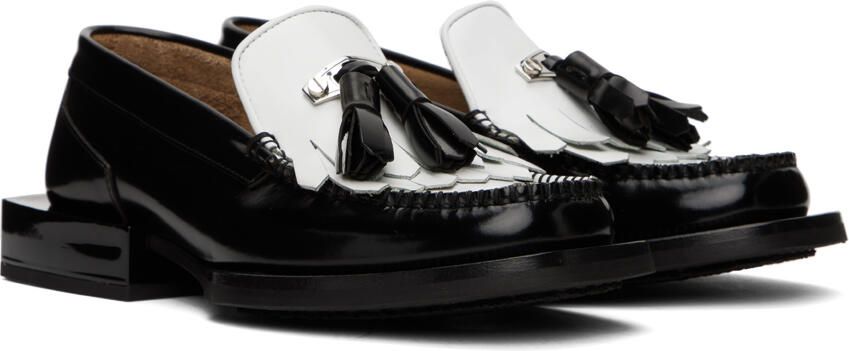 Eytys White & Black Rio Loafers