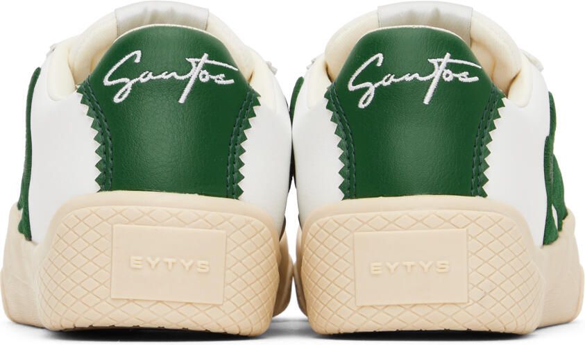 Eytys White & Green Santos Sneakers