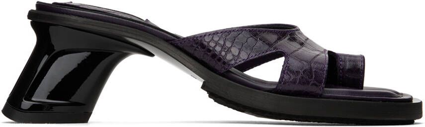 Eytys Purple Ava Heeled Sandals - Picture 5