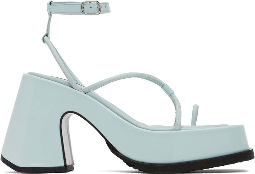 Eytys SSENSE Exclusive Blue Olympia Heels