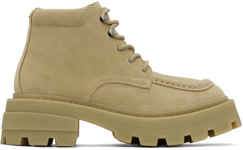 Eytys Tan Tribeca Lace-Up Boots - Picture 6