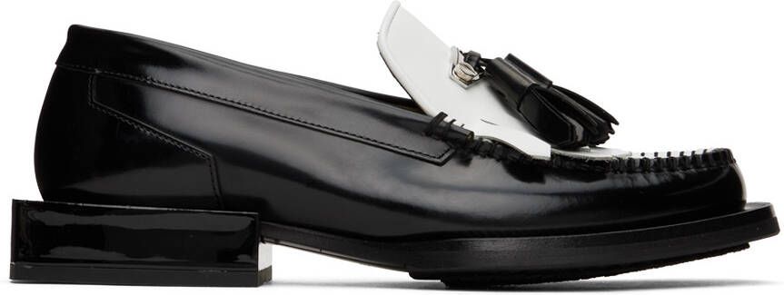 Eytys White & Black Rio Loafers - Picture 2