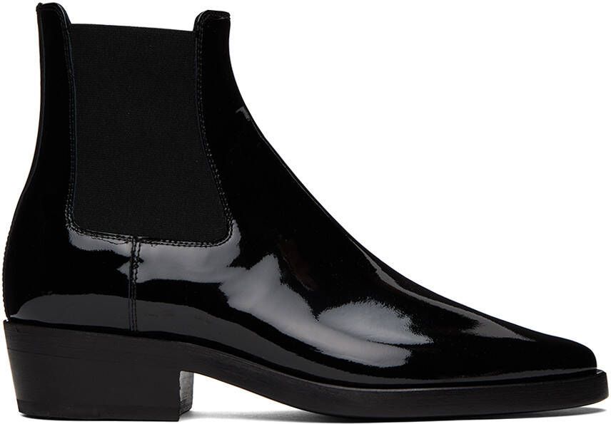 Fear of God Black Cowboy Chelsea Boots - Picture 5