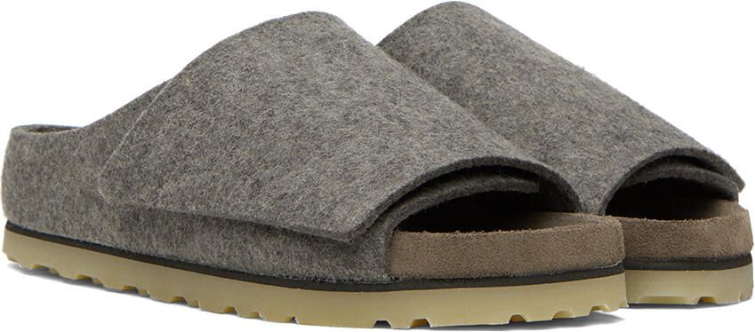 Fear of God Gray Birkenstock Edition Los Feliz Felt Sandals - Picture 2