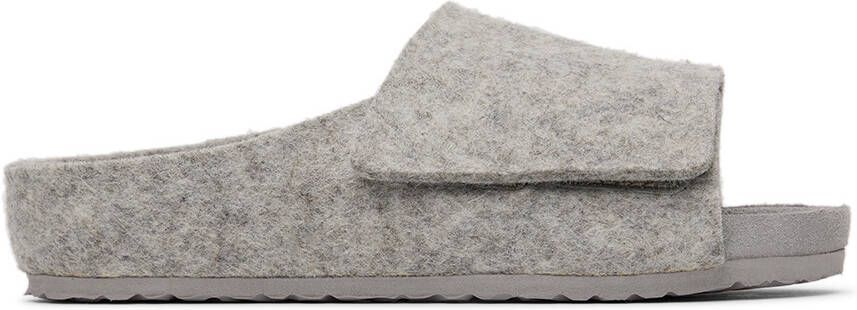 Fear of God Kids Gray Birkenstock Edition Los Feliz Sandals - Picture 4