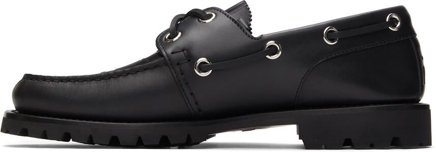Fendi Black 'Forever ' Loafers - Picture 3