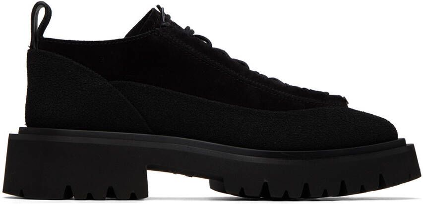 Ferragamo Black Atlante Derbys - Picture 5