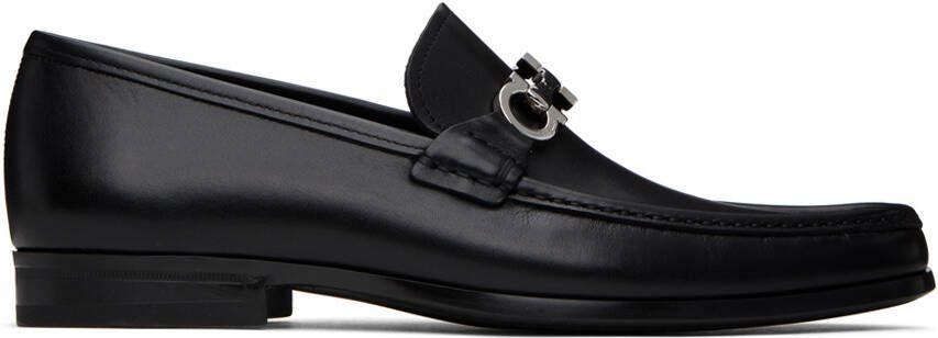 Ferragamo Black Chris Loafers - Picture 5