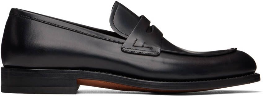 Ferragamo Black Fabrice Loafers - Picture 5