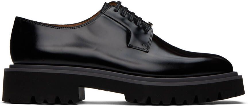 Ferragamo Black Flicker Derbys - Picture 4