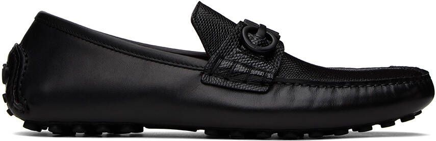 Ferragamo Black Grazioso Loafers - Picture 5