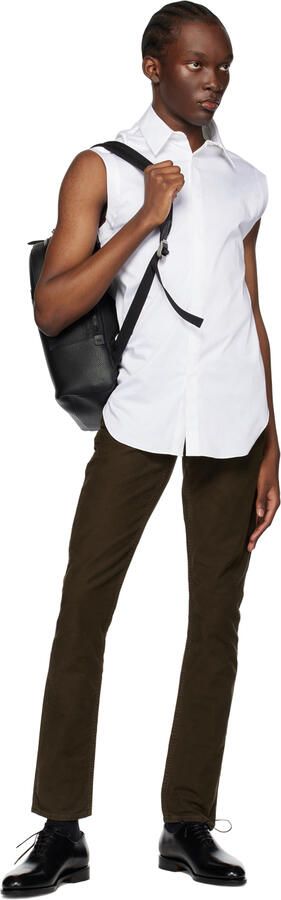 Ferragamo Black Angiolo Oxfords - Picture 4