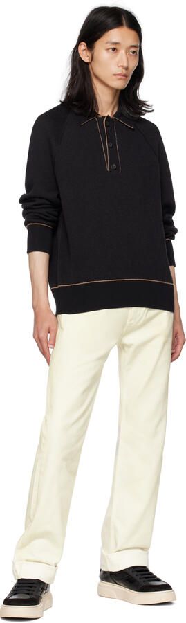 Ferragamo Black Cassio Sneakers - Picture 4