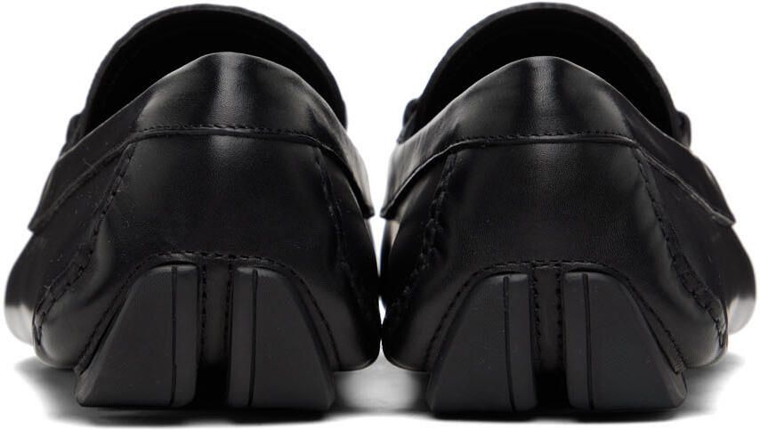 Salvatore Ferragamo Black Driver Loafers