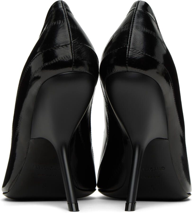 Ferragamo Black Eva Heel
