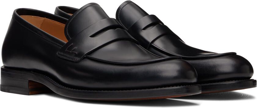 Ferragamo Black Fabrice Loafers - Picture 2