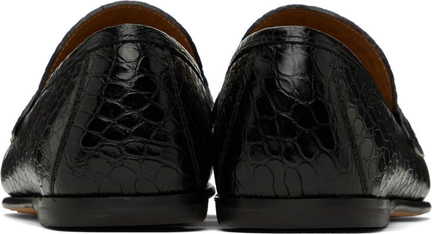 Ferragamo Black Galileo Loafers