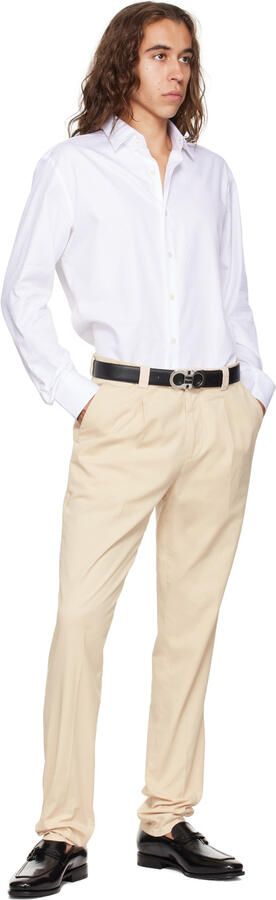 Salvatore Ferragamo Black Gancini Loafers - Picture 4