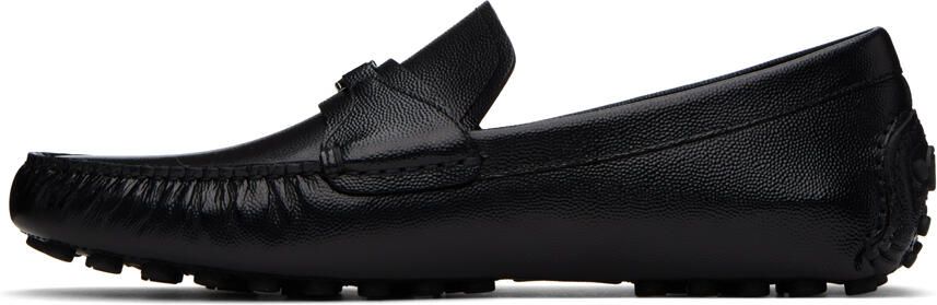Ferragamo Black Gancini Loafers - Picture 4