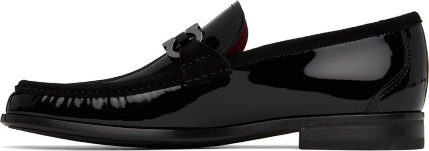 Ferragamo Black Gancini Loafers - Picture 3