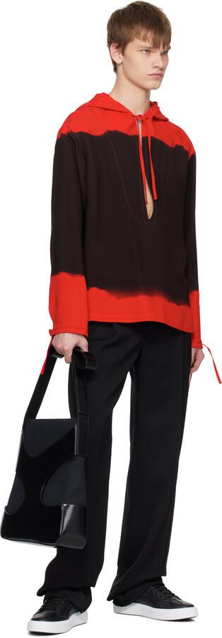 Salvatore Ferragamo Black Gancini Sneaker - Picture 4