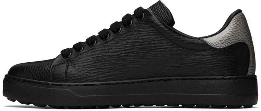 Ferragamo Black Gancini Sneakers - Picture 3