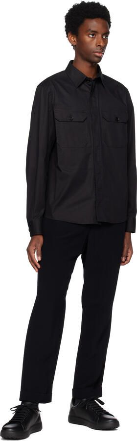 Ferragamo Black Gancini Sneakers - Picture 4