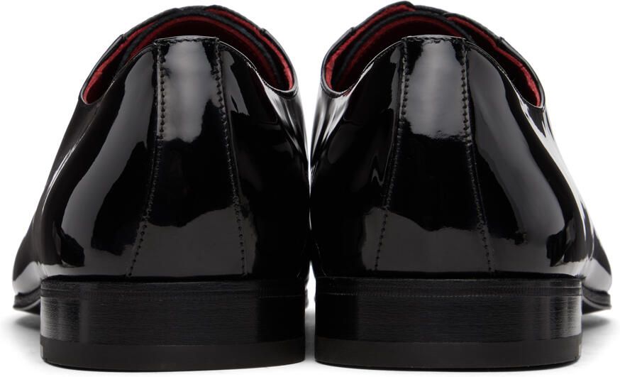 Salvatore Ferragamo Black Gianbattista Oxfords