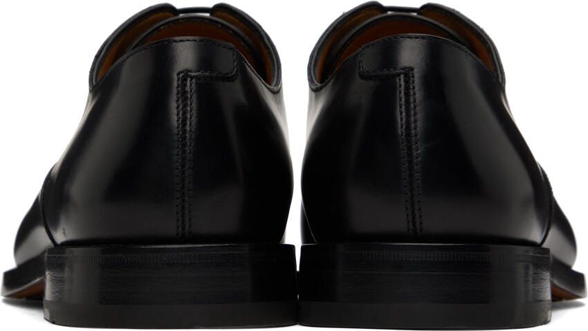 Ferragamo Black Giovanni Oxfords