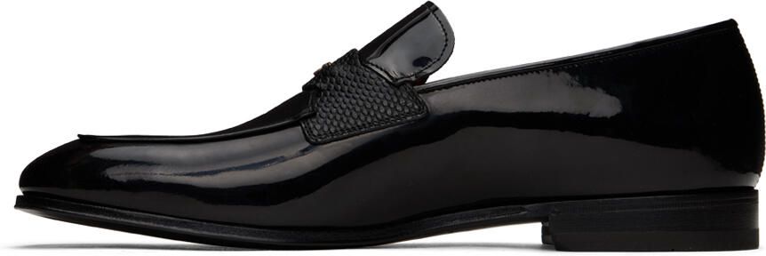 Ferragamo Black Giuffre Loafers - Picture 4