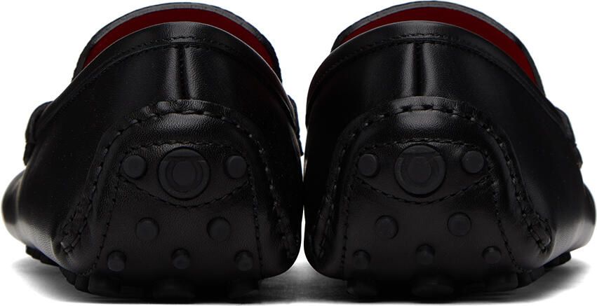 Ferragamo Black Grazioso Loafers