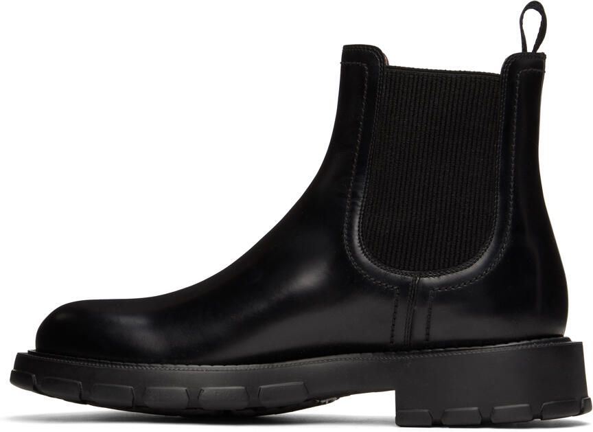 Salvatore Ferragamo Black Iago Chelsea Boots - Picture 2
