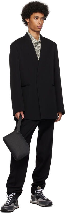 Salvatore Ferragamo Gray Indy Sneakers - Picture 4