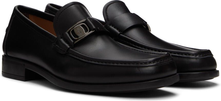 Salvatore Ferragamo Black Nilo Loafers - Picture 2