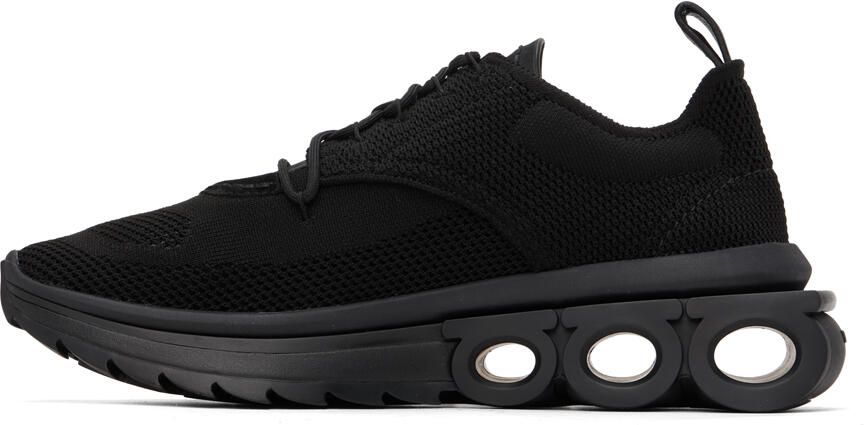 Ferragamo Black Nima Sneakers - Picture 3