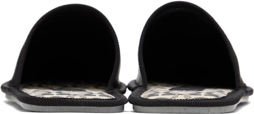 Ferragamo Black Nomadic Stories Slippers