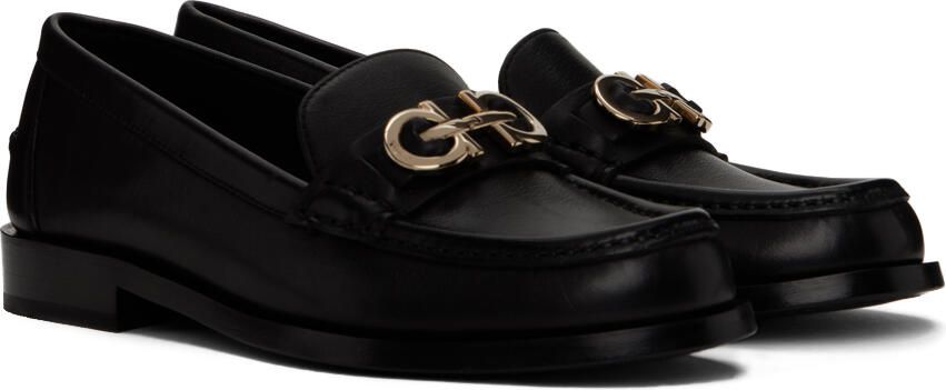 Ferragamo Black Ofelia Loafers