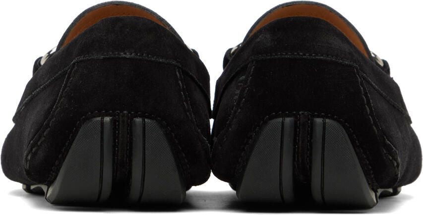 Ferragamo Black Parigi Loafers