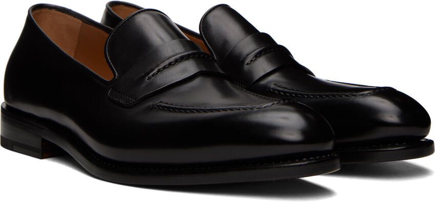 Ferragamo Black Penny Loafer - Picture 2