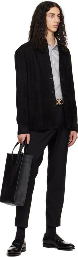 Ferragamo Black Penny Loafer - Picture 4