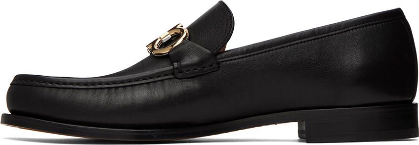 Ferragamo Black Rolo Loafers - Picture 3