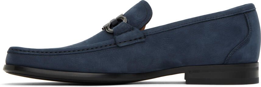 Ferragamo Blue Grandioso Loafers - Picture 3